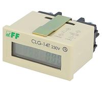 Compteur de temps de travail 110-230 V AC/DC 8 caractères Tableau numérique 48 x 24 mm CLG-14T f&f 5908312592525