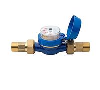 Compteur d'arrosage Hunter pour programmateurs. Filetage mâle 1". Avec émetteur de pouls tous les 10 litres. DN 25 mm. Compteur d'eau qui permet de connaître les lectures de la consommation d'eau.