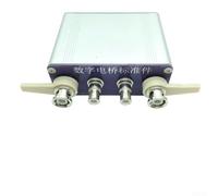 Compteur de capacité standard 1 nF à 1 uF pour LCR pour étalonnage de pont, résistance mica haute stabilité, connecteur BNC, corps argenté (100 pF)