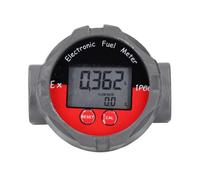 Compteur de carburant électronique à affichage LCD numérique, jauge haute précision 1 pouce
