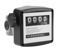Compteur de Carburant Mécanique Haute Précision 1 Pouce 4 Compteur de Débit de Mazout de Gaz Numérique Jauge de Compteur de Débit