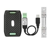 Compteur de consommation d'énergie de tension continue, module de communication, analyseur de, testeur d'ampli, détecteur avec outil de shunt 100 A pour application industrielle (PZEM-017+300 USB)