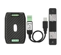 Compteur de consommation d'énergie de tension continue, module de communication, analyseur de, testeur d'ampli, détecteur avec outil de shunt 100 A pour application industrielle (PZEM-017+50 USB)