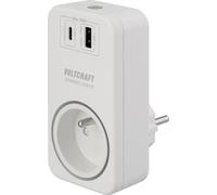 Compteur de coûts d'énergie VOLTCRAFT SEM6503 FR Interface USB, prise télécommandable, Export de données, fonction enregistreur