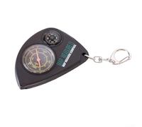 Compteur de distance en plastique ABS pour boussole pour camping Plastique | Mesure la distance de la carte, design porte-clés, construction ABS durable, essentiel pour la randonnée, le camping