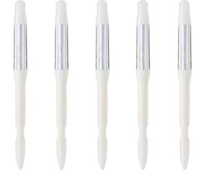 Compteur de niveau d'eau pour plantes - Kit d'indicateur d'humidité - Entretien des plantes - Mesure au niveau des racines - Coffret de 5 pièces - Blanc