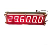 Compteur de pour fréquence 6LED 0.1-65MHz avec TCXO Compteur(Red) | Mesure 0.1-65MHz, pour affichage LED 6 chiffres, suppression pour zéro auto, pour luminosité réglable, précis
