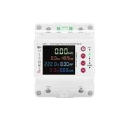 Compteur de puissance bidirectionnel intelligent 2P 100 A, protection contre les fuites, surtensions et relais commutation, limiteur courant
