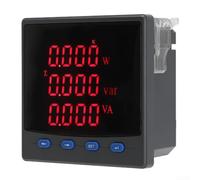Compteur de puissance multifonction triphasé AC 600 V avec interface de communication