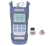 Compteur de puissance optique Testeur de fibre optique, testeur de câble à fibre optique Compteur de puissance à fibre optique Testeur de fibre optique portable avec 7 longueurs d'onde de test Interfa