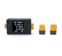 Compteur de puissance RC 8-150 V Wattmètre avec interface xt60 pour Lipo pour analyse de batterie - Moniteur de tension en temps réel pour avions télécommandés, hélicoptères, systèmes solaires