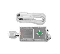 Compteur de puissance RF de type N pour v10 avec écran LCD TFT 1,3" pour analyse de spectre jusqu'à 4 GHz pour gamme de fréquences Outil d'atténuation numérique (compteur de puissance)