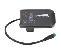 Compteur de puissance vélo électrique - PNUATICM - 24V - Interface étanche 5 broches - Boîtier ABS - Affichage LED