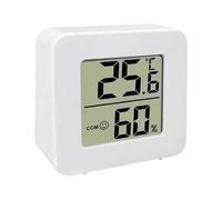 Compteur de température et d'humidité | Hygromètre de jauge de température intérieure LCD | Mini thermomètre électronique | Moniteur numérique précis | Compteur pour la salle de bureau à domicile à