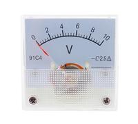 Compteur de tension de type pointeur 91C4-V DC, 3/5/10/15/20/30/50/100/150/250/450V, table de plaque mécanique analogique(5V)