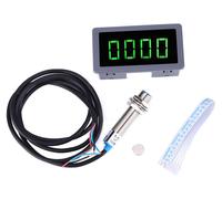 Compteur de tours moteur, LED, 8-24V DC, 40mA, 10-9999 RPM, compteur de tours numérique à 4 chiffres