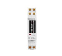 Compteur d'électricité monophasé sur rail DIN Compteur d'énergie KWh 230VAC 50Hz Consommation électrique Wattmètre Vatmètre numérique 30A ou 60A