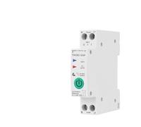 Compteur d'énergie à commutation 63A 1P + N, mesure des kilowattheures, surveillance du disjoncteur, minuterie, relais(VAP VA Protect,50A)