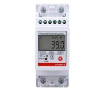 Compteur D'énergie Bidirectionnel monophasé, Compteur D'utilisation d'électricité avec Communication AC230V 5A pour Système Photovoltaïque à énergie Solaire