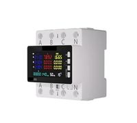 Compteur d'énergie électrique, moniteur AC 85-290V, 80A, triphasé, 4 fils | Protecteur de surtension et de sous-tension sur rail DIN for l'électricité(K-306WF with wi)