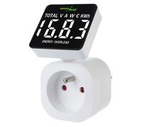 Compteur d'énergie - GreenBlue - GB620 E - 16A - 3680W - Affichage LCD rotatif