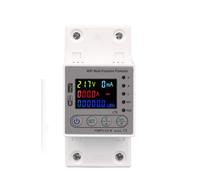 Compteur d'énergie intelligent 63A, disjoncteur de mesure, minuterie, 1 pièce(NO WIFI 63A)