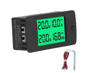 Compteur d'énergie LCD Affichage numérique Moniteur de tension et de courant Voltmètre DC 5-12V PZEM-025