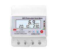 Compteur d'énergie monophasé avec télécommande, ac 110V/220V, 100a, kWh, consommation domestique, wattmètre électrique analogique