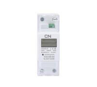 Compteur d'énergie monophasé Din-rail DDS226D-2P LCD 65A 100A 220V 230V 50Hz 60Hz, importation et exportation d'énergie active kWh