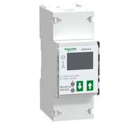 Compteur d'énergie Schneider Electric iEM2455, monophasé 230 V, 100 A, MID, Modbus RTU, 2 impulsions S0 e précision 1 A9MEM2455