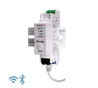 Shelly Compteur d'énergie Pro EM-50A Wi‑Fi Bluetooth Suivi de l'énergie Rail DIN 2 canaux