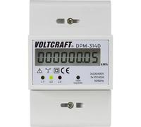 Compteur d'énergie triphasé VOLTCRAFT DPM-314D numérique 100 A conformité MID: