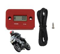 Compteur d'Heures de Moteur Accessoires pour Moto LCD Étanches