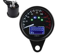 Compteur d'huile numérique universel pour moto | Odomètre numérique LED - Rétroéclairage - Indicateur de vitesse - Jauge de gaz - Accessoires de moto