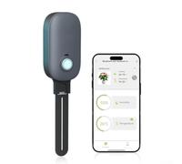 Compteur d'humidité du sol et de température de l'air 2 en 1, capteur de plantes pour intérieur et extérieur, compatible avec l'application Rainpoint, surveillance en temps réel avec base de données