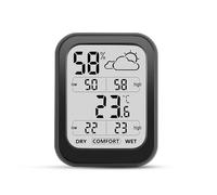 Compteur d'humidité et de température, compteur d'humidité numérique - Prévisions météorologiques Testeur d'humidité de la température intérieure Mesure en temps réel - Compteur de température électro