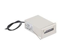 Compteur d'Impulsions Électromagnétiques CSK6-NKW, 6 Chiffres, AC220V/DC24V/DC12V, DC 24V, DC 1.5W