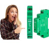 Zamel Compteur d'impulsions LIW-01 – 12–24 V AC/DC Wi-Fi – Mesure énergie, eau et gaz