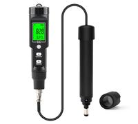 Compteur D'Oxygène Dissous pour l'eau, 0,0-30,0 Mg/L Haute Précision Testeur Oxymètre, Affichage Numérique Lcd, Stylo Testeur D'Oxygène Portable pour Aquarium Et Bassin, Eau Douce/Eau de Mer
