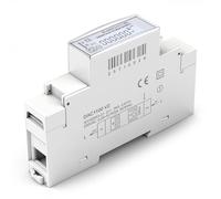 Compteur electrique 100A monophasé compteurs d'énergie mesure bidirectionnel Rail DIN 220V CA RS485 Modbus RTU Mesure de tension/courant/puissance/facteur de puissance, 1000 impulsions/kWh.