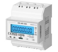 Compteur électrique 3F sur rail DIN triphasé ORNO OR-WE-530 numérique, RS-485, MID