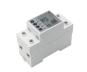 Compteur électrique KETOTEK monophasé AC 63A 220V Compteur d'énergie numérique Rail DIN Mesure de la consommation électrique