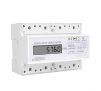 Compteur Électrique Triphasé 4 Fils LCD Surcharge 12x | Surcharge 12x le courant de base, pour affichage LCD clair, pour idéal pour forte demande industrielle