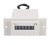 Compteur électromagnétique numérique modèle CSK6-YKW 6 chiffres DC 12 V compteur avec plage de 0 à 999999 et erreur d'indication faible