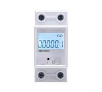 Compteur Énergie Monophasé LCD Rétroéclairé(ordinary) | Boîtier ABS ignifuge , résistance thermique, pour durable, sécurisé pour usage résidentiel et commercial