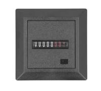 Compteur Horaire à Quartz, AC 380 V 99,999.9 Heures 0,01 Minuterie Industrielle de Jauge Horaire Mécanique de Haute Précision pour Machines Ingénierie de Tracteur de Générateur