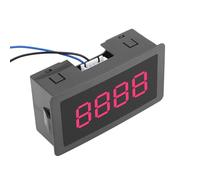 Compteur Numérique à LED DC 8-24V Compteur Numérique, Compteur D'impulsions de Compteur D'eau Compteur de Panneau D'affichage Compteur de Panneau Haut en Bas à 4 Chiffres (Rouge)
