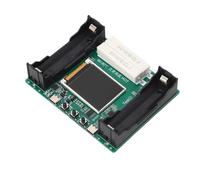 Compteur numérique de capacité cellulaire LCD module analyseur de décharge | Le module ABS vert compact dispose d'un écran clair de 4,50 cm montrant la capacité, la résistance interne