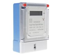 Compteur numérique KWh Compteur d ' énergie monophasé pour une mesure précise de l ' énergie domestique Affichage de la consommation en temps réel Électricité monophasée murale