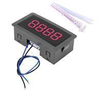 Compteur Numérique LED 4 Chiffres Affichage 0-9999 Couleurs Rouge Vert Bleu DC 8-24V avec Câble 5 Broches for Projets Électroniques